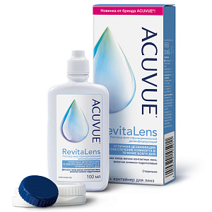 Раствор для контактных линз ACUVUE RevitaLens 100 мл