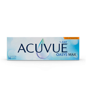 1-DAY ACUVUE OASYS MAX for ASTIGMATISM 30pk