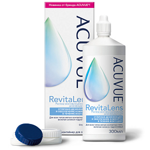 Раствор для контактных линз ACUVUE RevitaLens 300 мл